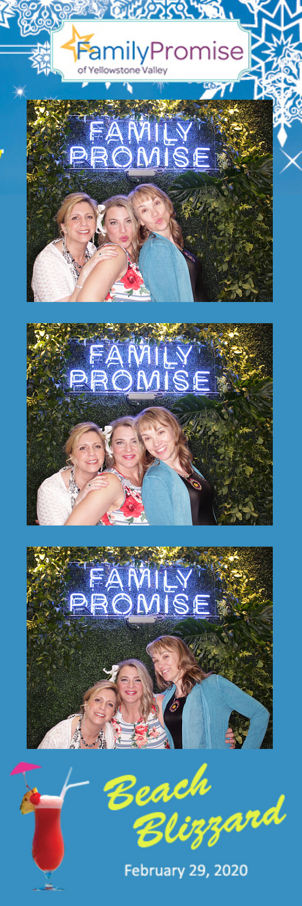Beach Blizzard Party for a Promise- A Toast To 15 Years! | View more photos from the event at gallery.photoboothbillings.com/u/PhotoBoothBillings/Beach-Blizzard-Party-for-a-Promise-A-Toast-To-15-Years